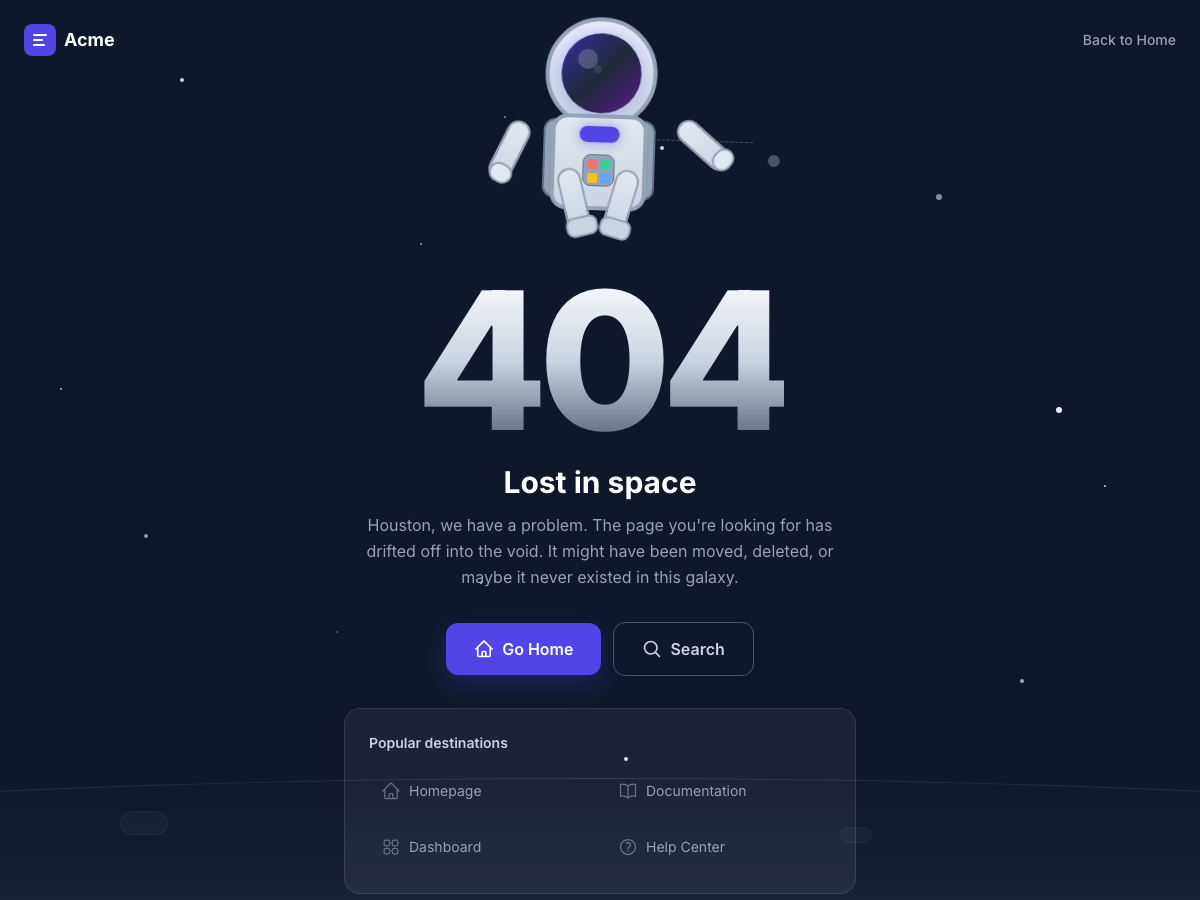 Preview of Error 404
