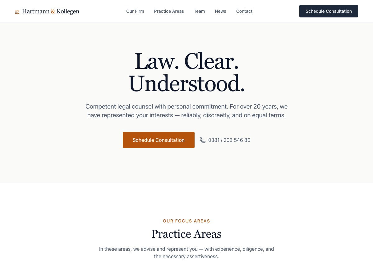 Preview of Company Law Firm
