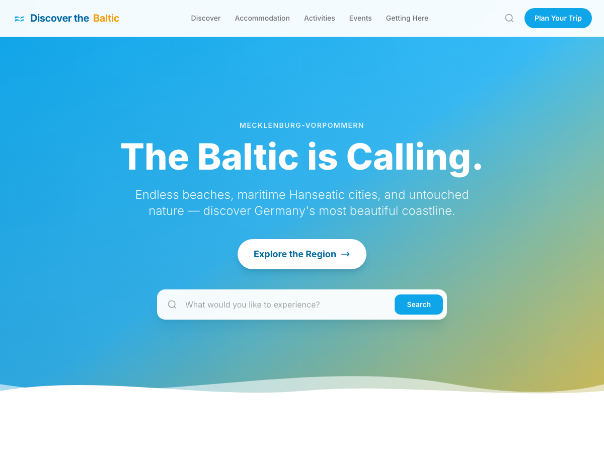 Preview of Company Tourism Portal