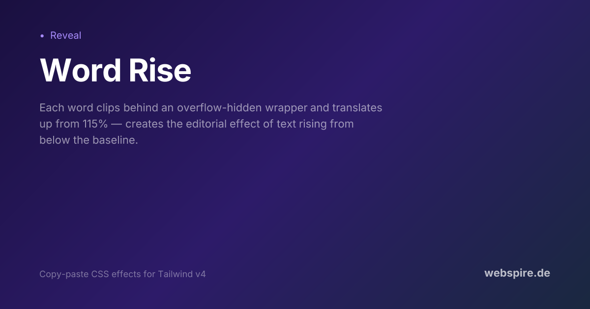 Word Rise